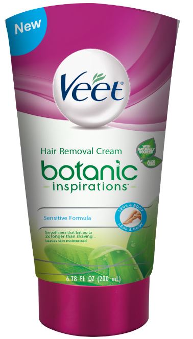 VEET Botanic Inspirations Hair Removal Cream  Sensitive Formula